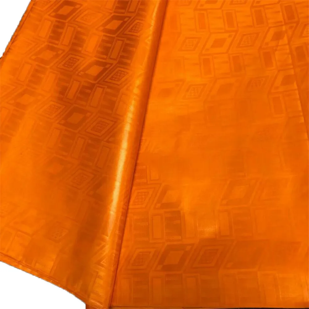 10 ярдов Нигерия камчатная ткань с шаддой базин текстильная Гвинейская парча