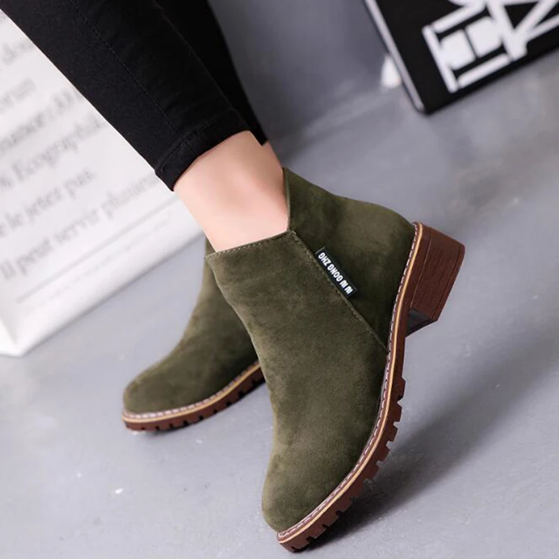 2019 hot sale winter waterproof women boot warm ankle boots fashion flat high quality Women shoes new botas mujer sh136 | Обувь
