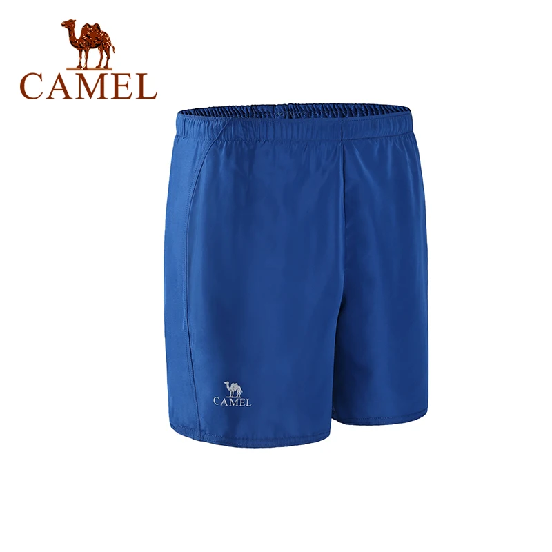 CAMEL мужские спортивные шорты для бега, бега, фитнеса, бейсбола, баскетбола, тенниса, свободные карманы, плюс размер, для тренировок на открытом воздухе - Цвет: 101Blue