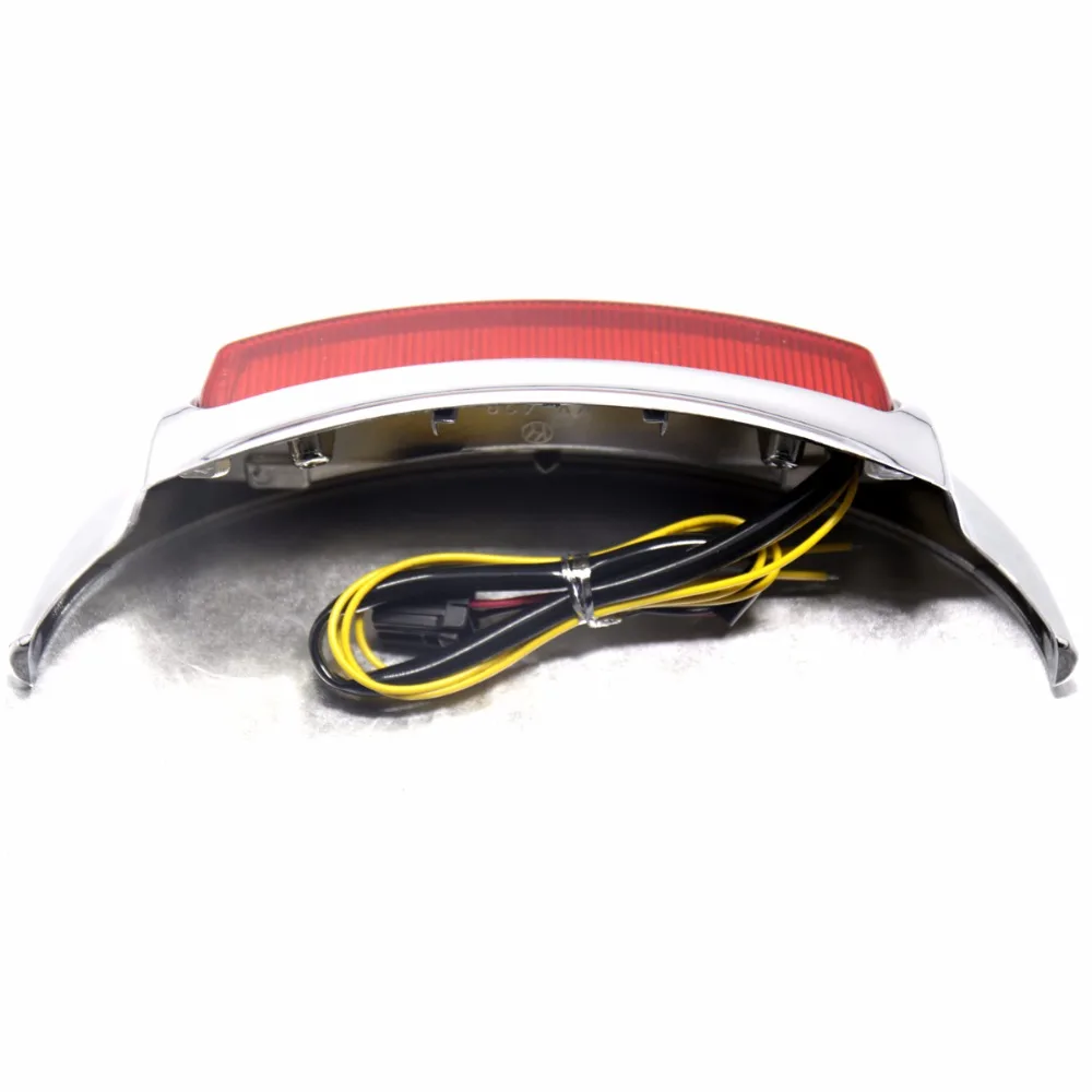 Задний светодиодный светильник Fender Tip с объективом для Harley Touring Electra Glide Road King FLH/T