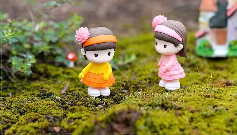 5 см милые девушки юбки украшения для миниатюрных садов игрушки zakka небольшое