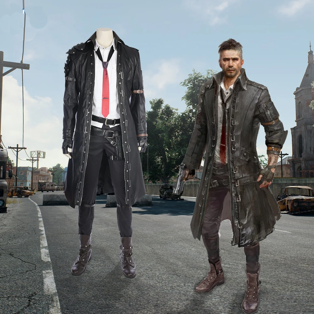 Игра PLAYERUNKNOWN'S BATTLEGROUNDS костюм мужской костюм PUBG куртка Костюмы на Хэллоуин для мужчин