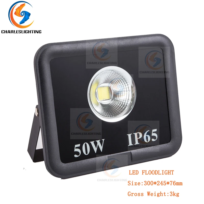 

CHARLESLIGHTING 3 года гарантии ультра яркие COB светодиодные прожекторы 50 Вт 8 шт. в коробке класс защиты IP65 лампа для теннисного корта