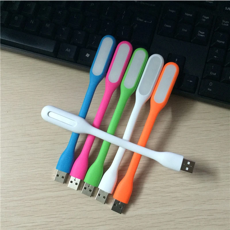 Мини Портативный USB Светодиодная лампа 5V 1 2 W супер яркая книга светильник для