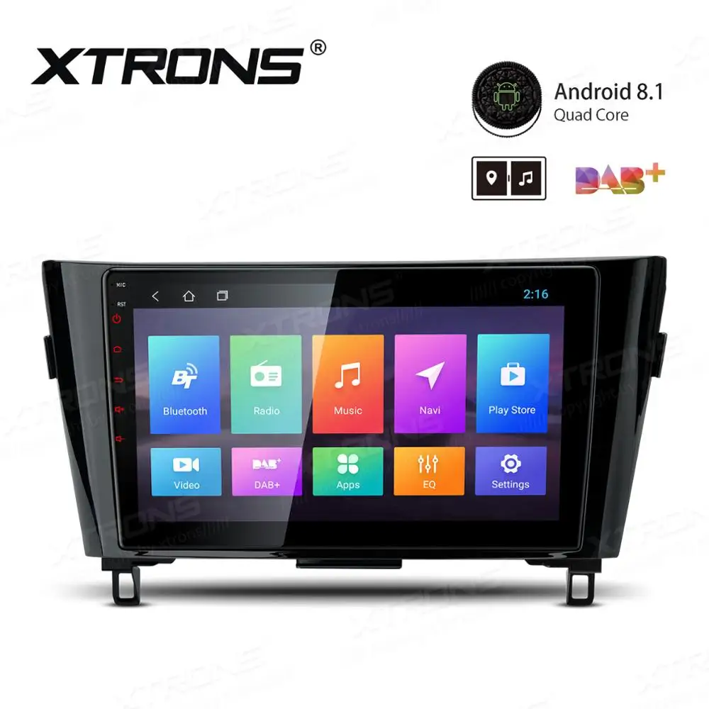 XTRONS 10 1 &quotAndroid 8 16GB rom Автомобильная Мультимедийная система gps навигация RCA для Nissan X