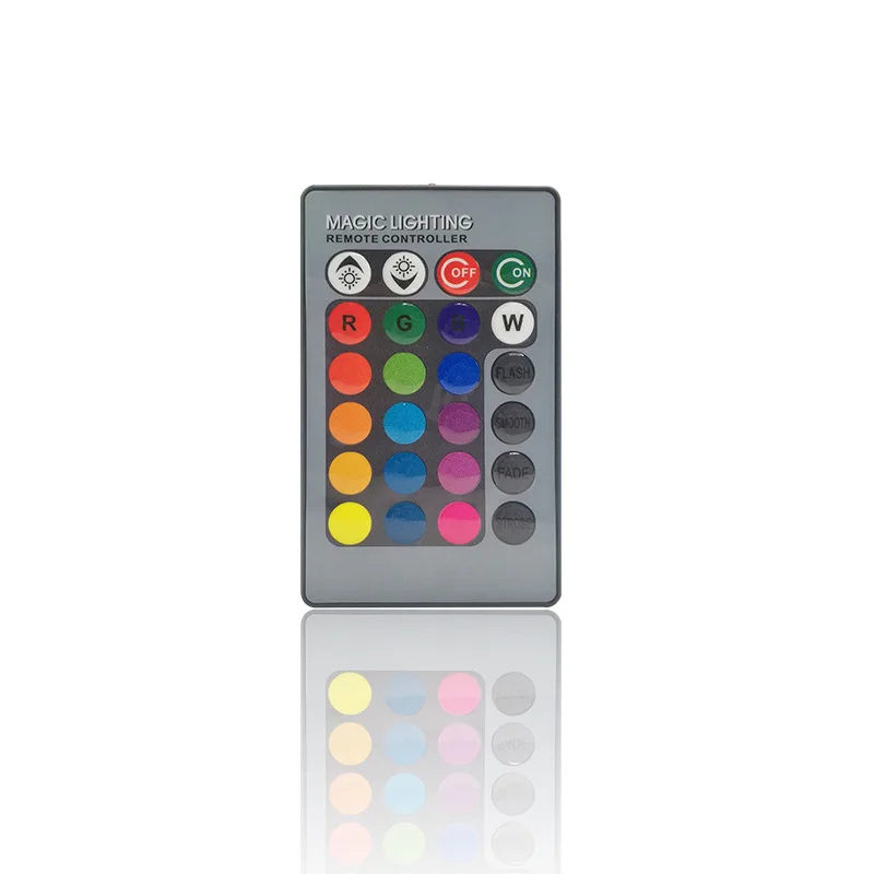 Diue Dimmable E27 B22 E14 Светодиодная лампа 3 Вт цветные светодиодные лампы пульт