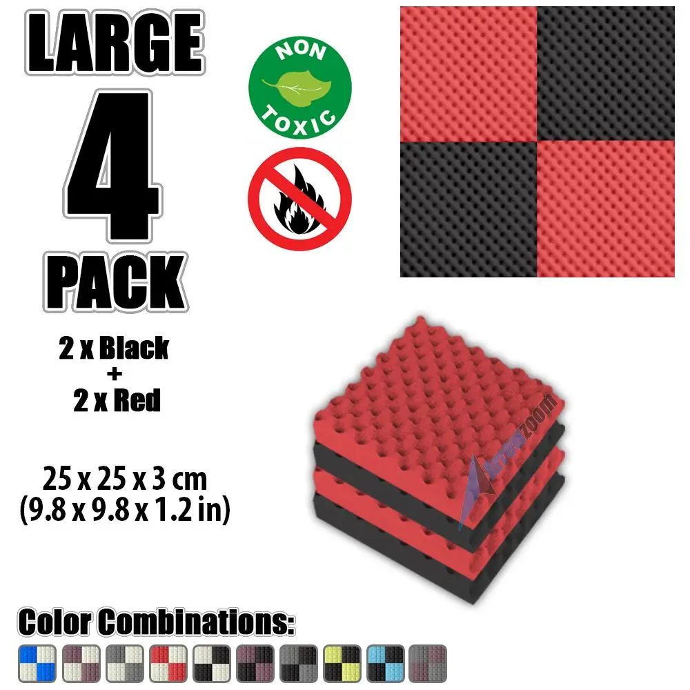 Arrowzoom 4 шт. 9 8 &quotx 8&quot x 1 2 &quotЦветная комбинация спиральный ящик для яиц плитка