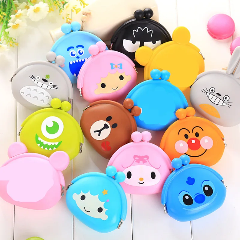 2018 мультяшный силиконовый мини-кошелек для девочек маленький кошелек мелочи с