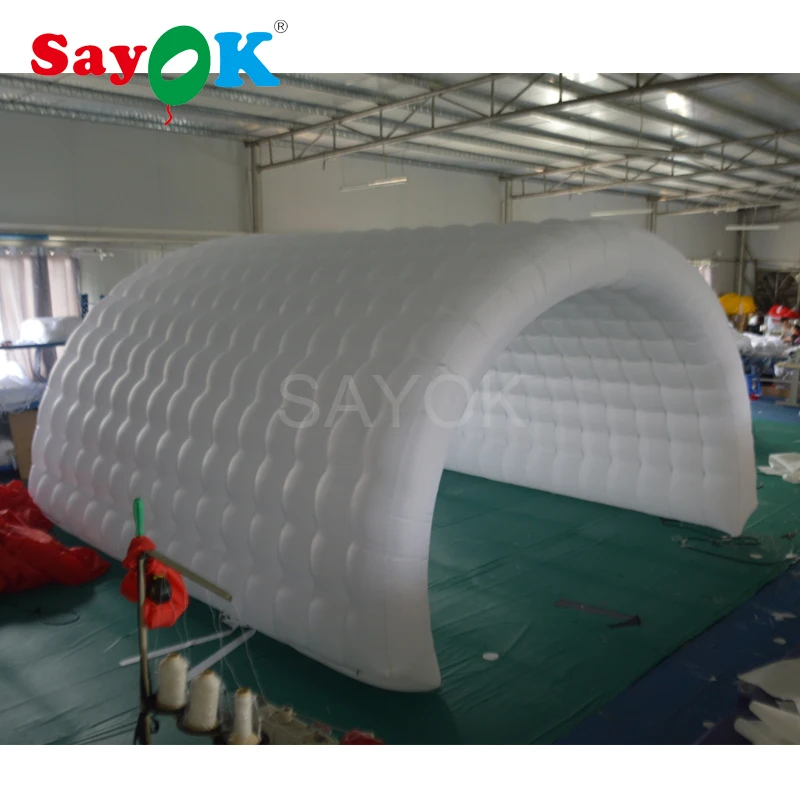 Inflatable Tunnel Sports Tunnel Entrance Inflatable Tunnel Tent for Event Party, Exhibition Promotion(5x3xH3m)