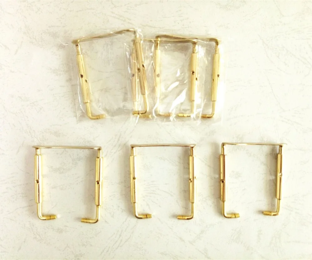 

2 pcs best Viola Chin rest Clamp Screw Golden Color, Viola accessories