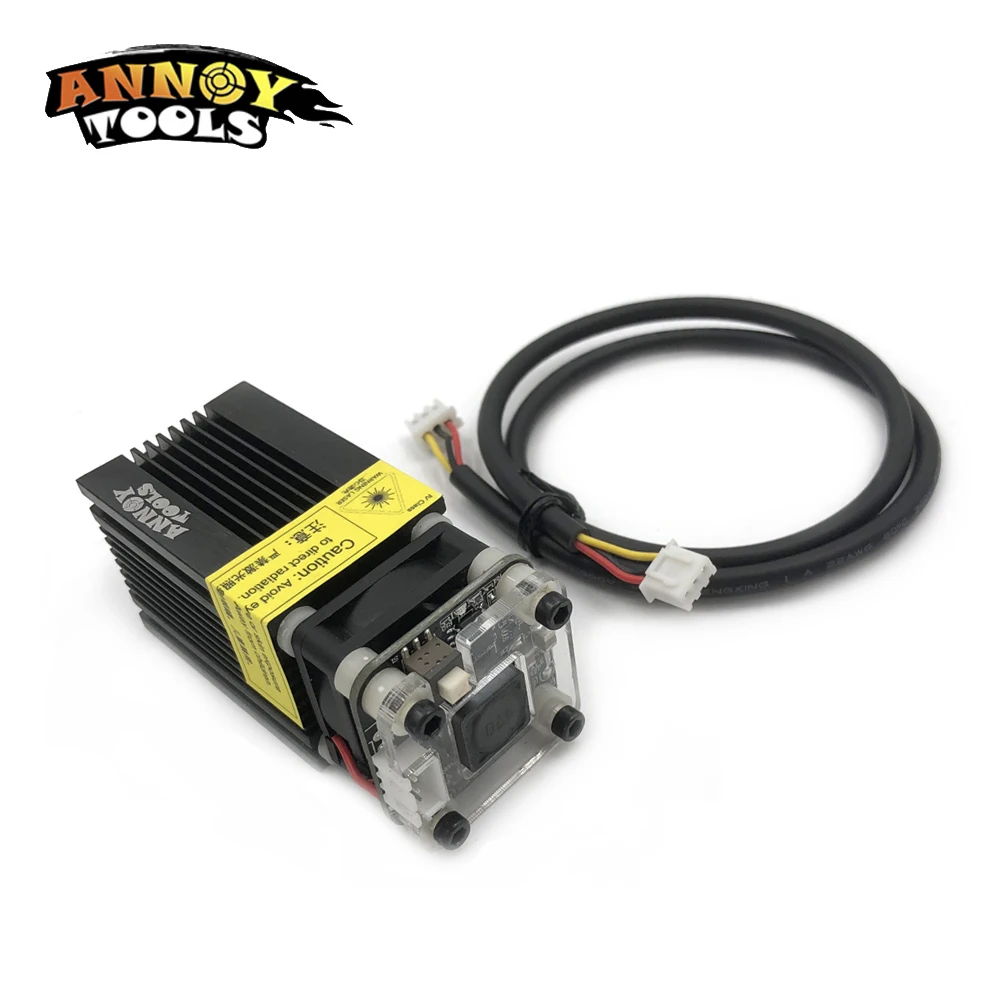 Гравировальный станок с ЧПУ 2500mW 445nm 12V Синий Фиолетовый 2 5 w TTL /PWM может управлять