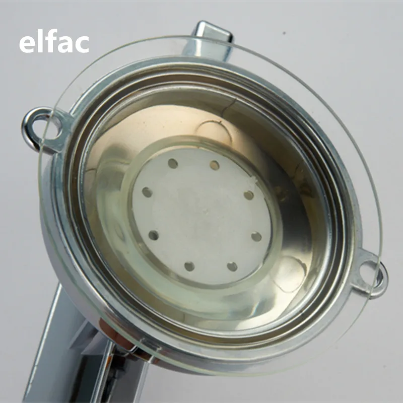 Elfac круглый квадратный Форма Мыло блюдо держатель Пластик гальваническим