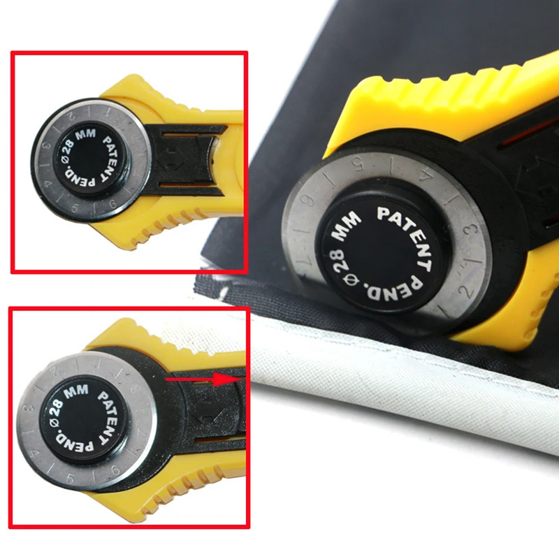 

28/45mm High Quality Leather Fabric Rotary Cutters Roller Cutting Tools With Sharp Blades For Felt Cloth Patchwork Leathercraft