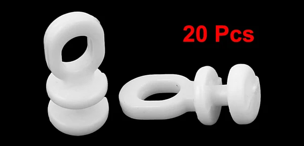 20 шт. пластиковые ролики для окон UXCELL|window curtain wheels|track roller wheelswindow |