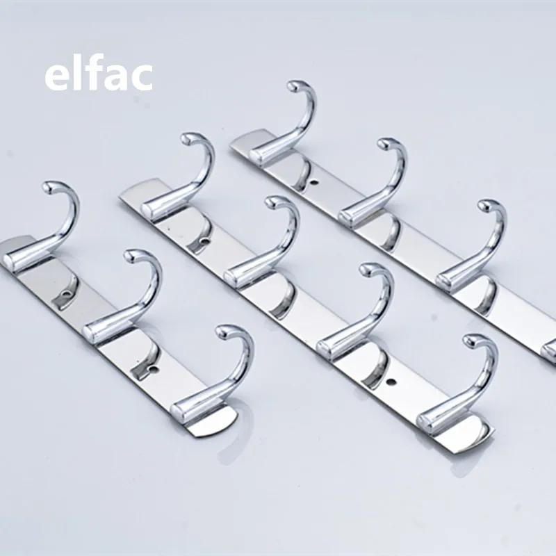 Elfac 1-5 Крючки современный для халатов Нержавеющая сталь высокое качество Кухня