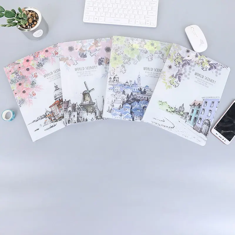 Coloffice Европейский папку прозрачные один двойной клип сильный файл Тесты Бумага