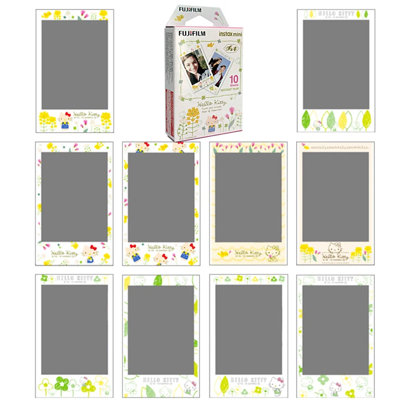 Fujifilm Instax Mini Hello Kitty WW Instant 10 пленка для Fuji 7s 8 + 9 25 50s 70 90 300 SP 1 2 принтера|instax mini|fujifilm instax