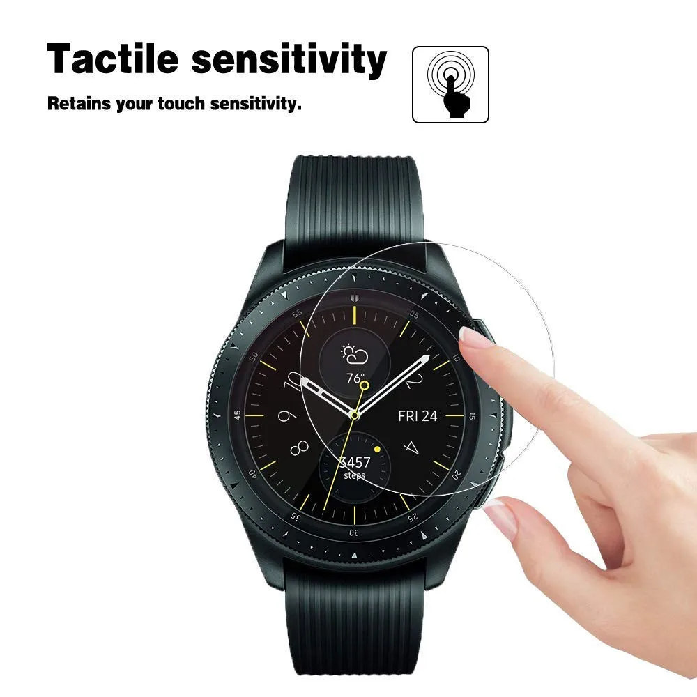 Защита экрана для Samsung Galaxy Watch 46 мм 42 9H закаленное стекло HD 2.5D защитная пленка