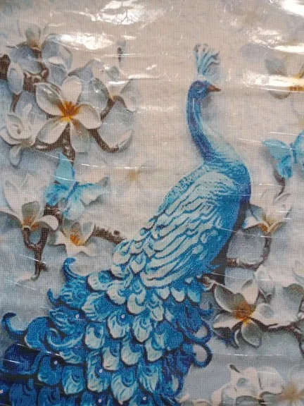 Meian, DIY алмазная живопись, специальные аксессуары Daimond, алмазная вышивка, животное, павлин, полный, горный хрусталь, 5D Алмазная мозаика, Декор