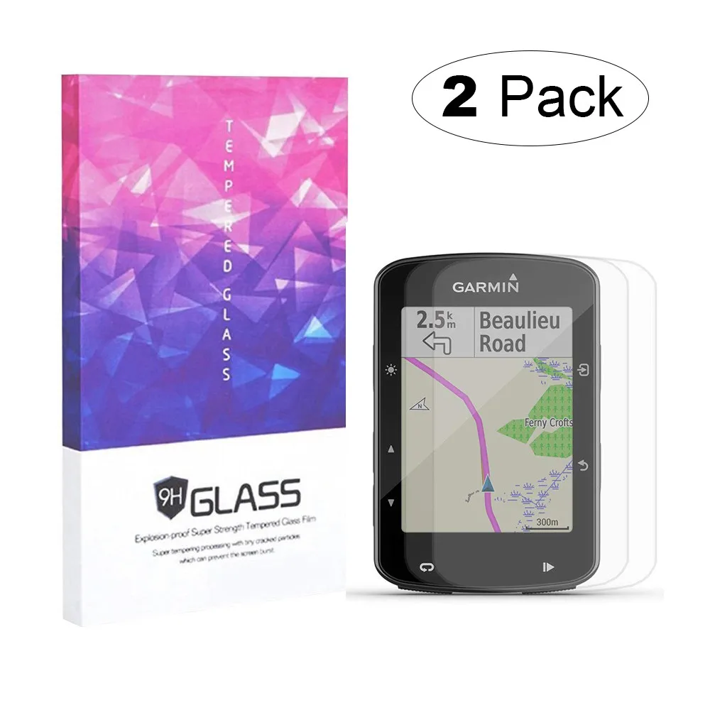 9H протектор экрана из закаленного стекла для Garmin Edge 520 Plus взрывозащищенное ультра