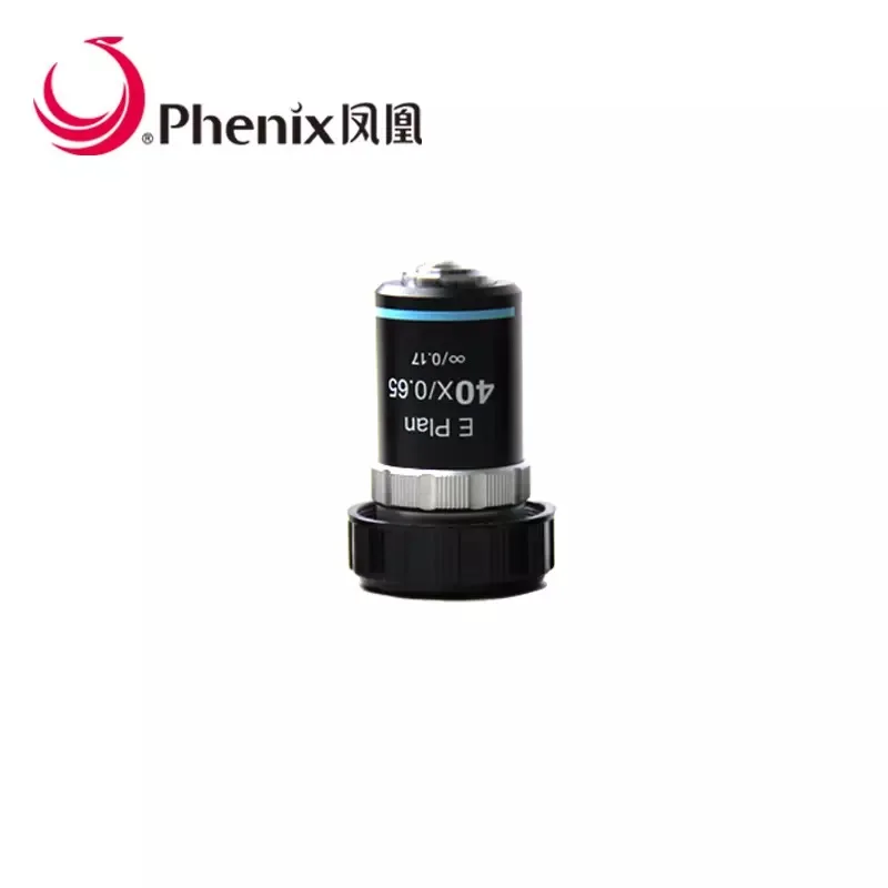 Phenix microscope 4X 10X 40X 100X Infinity Plan Achromatic Objective lens Excellent Optical System for PH100 Series | Инструменты