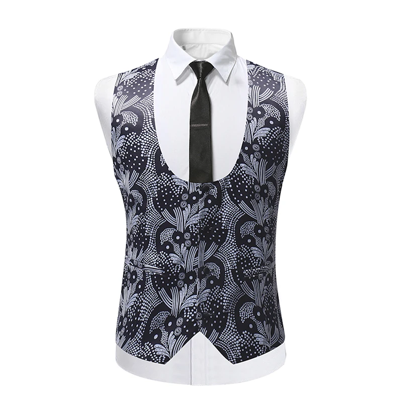 YUNCLOS Новое прибытие Для мужчин s Slim Fit Для мужчин праздничный костюм с жилетом с Coletes Chaleco Hombre для вечерние свадебные туфли