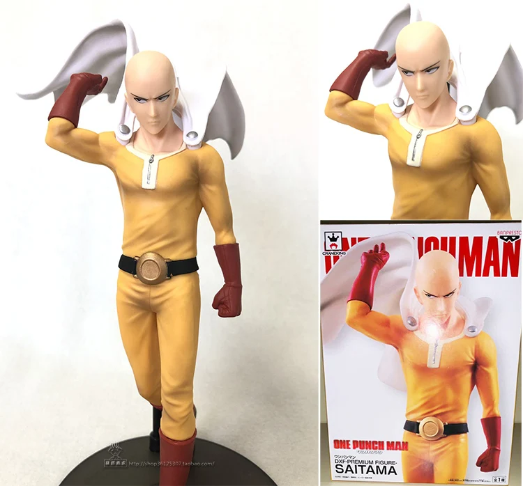 Banpresto один удар человек DXF Премиум рисунок Сайтама figuarts игрушки коллекция фигурок ПВХ Модель Brinquedos