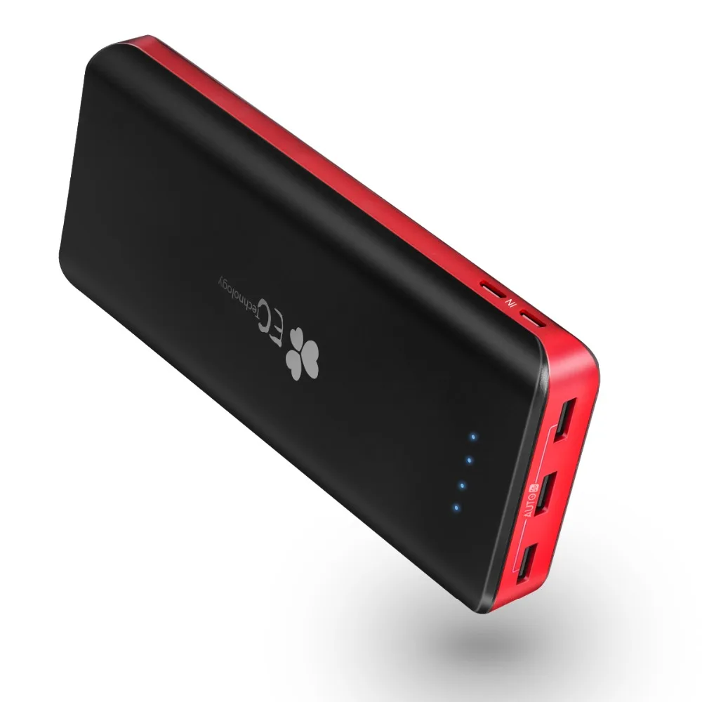 26800 мАч банк питания Двойной вход быстрое зарядное устройство 3 USB выхода