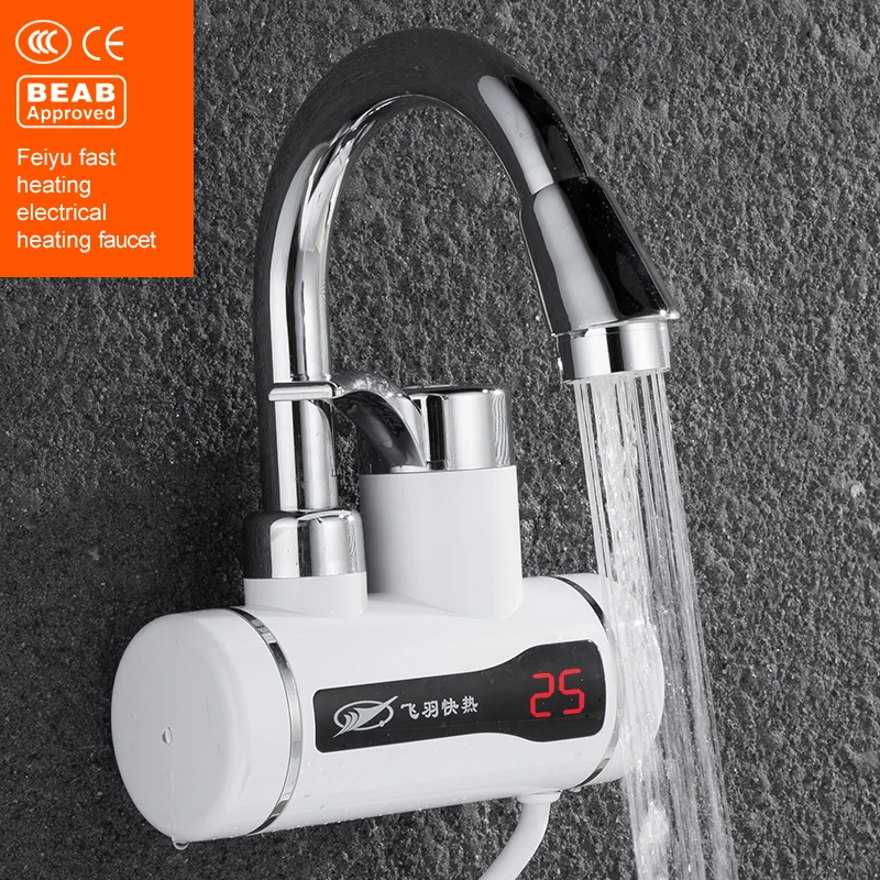 FEIYU instant water heater tap Electric Kitchen faucet Water Heater Tap Instant 3000 W | Бытовая техника