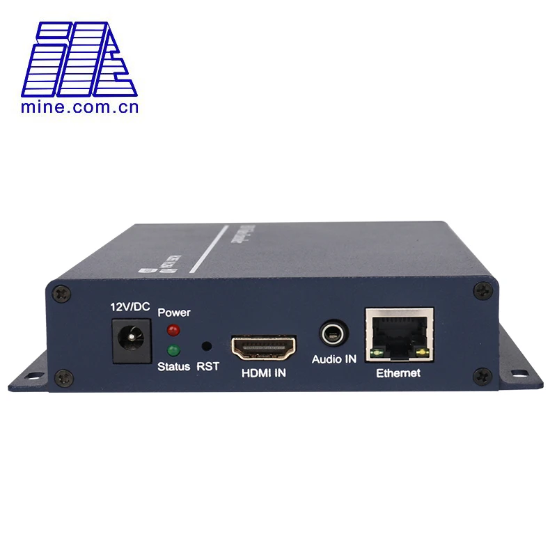 Бесплатная доставка HEVC H.265 & H.264 HDMI over IP потоковый кодировщик 1080p @ 60fps для IPTV