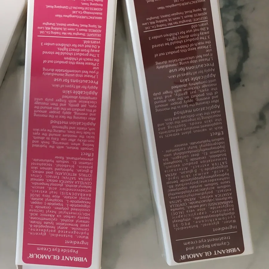 Vibrant Glamour Eye Cream Peptide Collagen Anti Wrinkle Remover Dark Circles Against Puffiness And Bags Gift Crocodile Eye Care Aliexpress