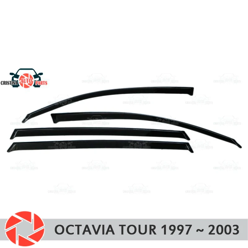 Оконный дефлектор для Skoda Octavia Tour 1997 ~ 2003 от дождя защита грязи украшение