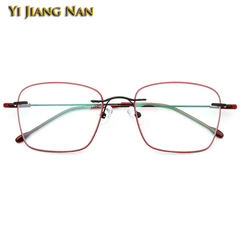 Женские модные легкие оптические очки без оправы женские по рецепту Lunette De Vue Femme