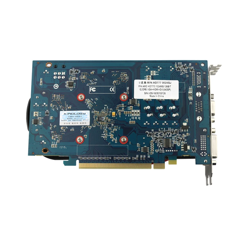 Видеокарта VEINEDA HD7770 1 ГБ 128 бит GDDR5 для nVIDIA Geforce Hdmi|Видеокарты| |
