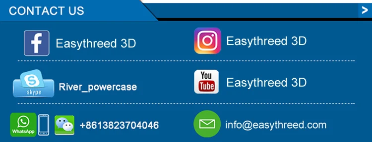 Easythreed 3d printer Filament ABS 1kg 1.75mm