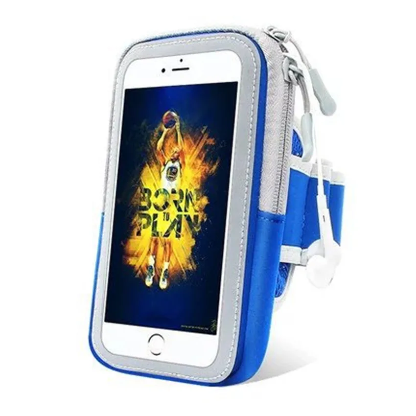 200pcs ERGIBY Sports Running 6 inch Mobile PhoneTtouch Arm Package Outdoor Fitness Breathable Wrist Waterproof Band | Мобильные