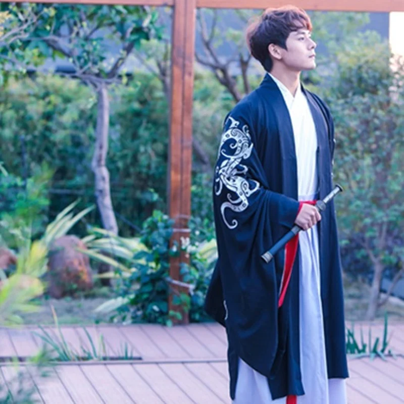 Традиционная китайская одежда для мужчин мужское пальто верхняя Восточный