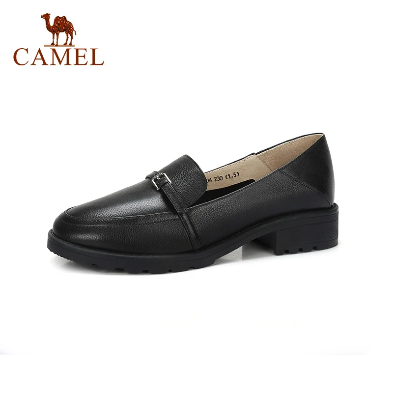 CAMEL/женские весенние новые тонкие туфли в стиле ретро женские модные