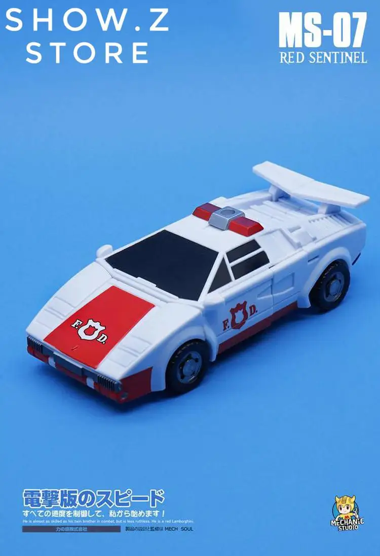 [Show. Z магазин] MechFansToys MFT мех вентиляторы игрушечные лошадки MS-07 MS07 красный Sentinel Red
