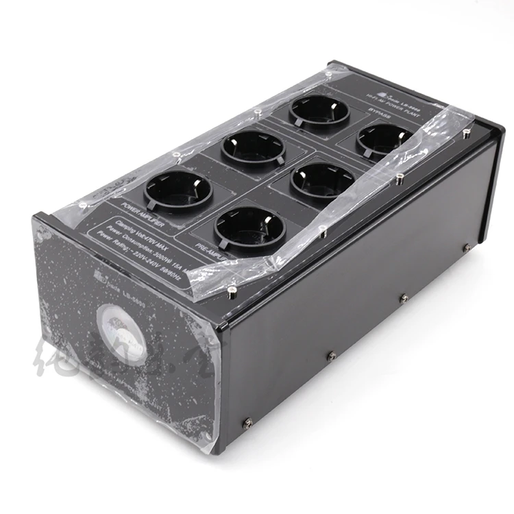 LB-5600 Европейский Сетевой фильтр Расширенный фильтр 3000 Вт 15а ЕС розетка Расширенная аудио розетка