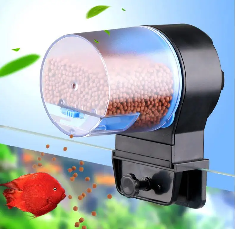 SUNSUN автоматический кормушка для рыб Koi Goldfish аквариум интеллектуальная