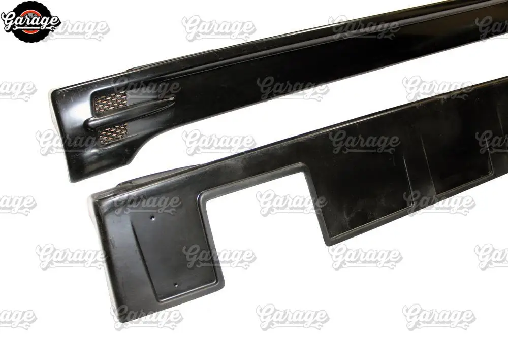 Боковые юбки для Mitsubishi Lancer 9 2003-2007 дверных порогов ABS пластиковые накладки обвес Тюнинг автомобиля внешний вид 1 комплект/2 шт