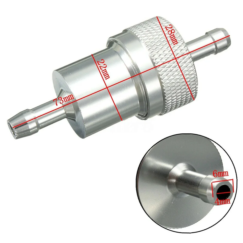 Универсальный Топливный фильтр для мотоцикла 6 мм скутера квадроцикла из