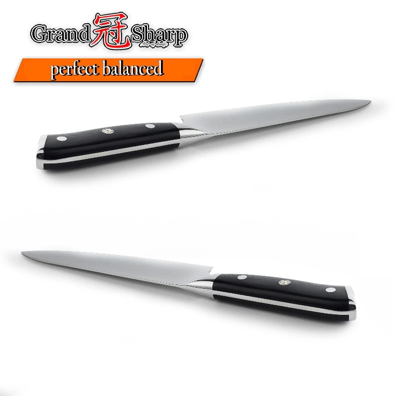 Набор кухонных ножей из дамасской стали 2 шт. нож шеф повара Gyuto vg10 японский