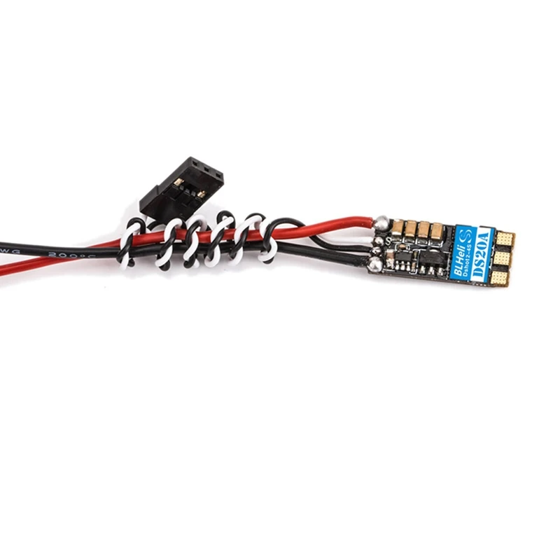 Высокое качество DYS DS20A 20amp BLHeli_S 2 4S ESC поддерживает Dshot для моторов высокой кВ RC