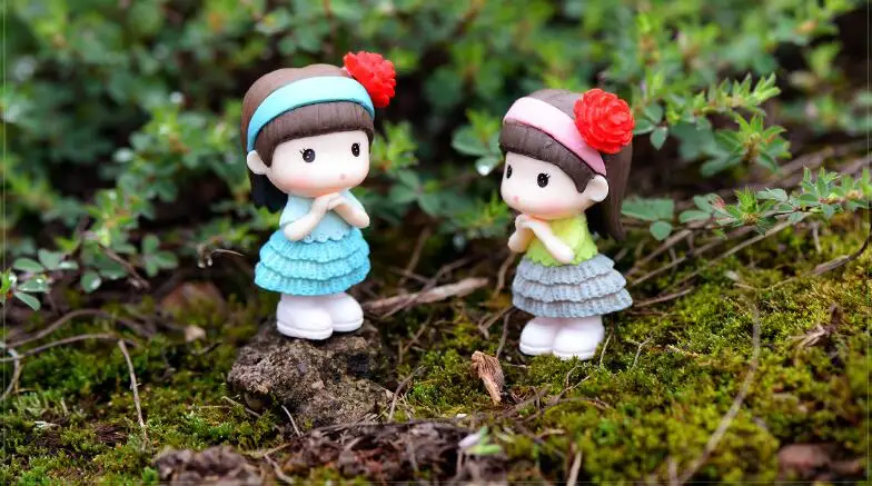 5 см милые девушки юбки украшения для миниатюрных садов игрушки zakka небольшое