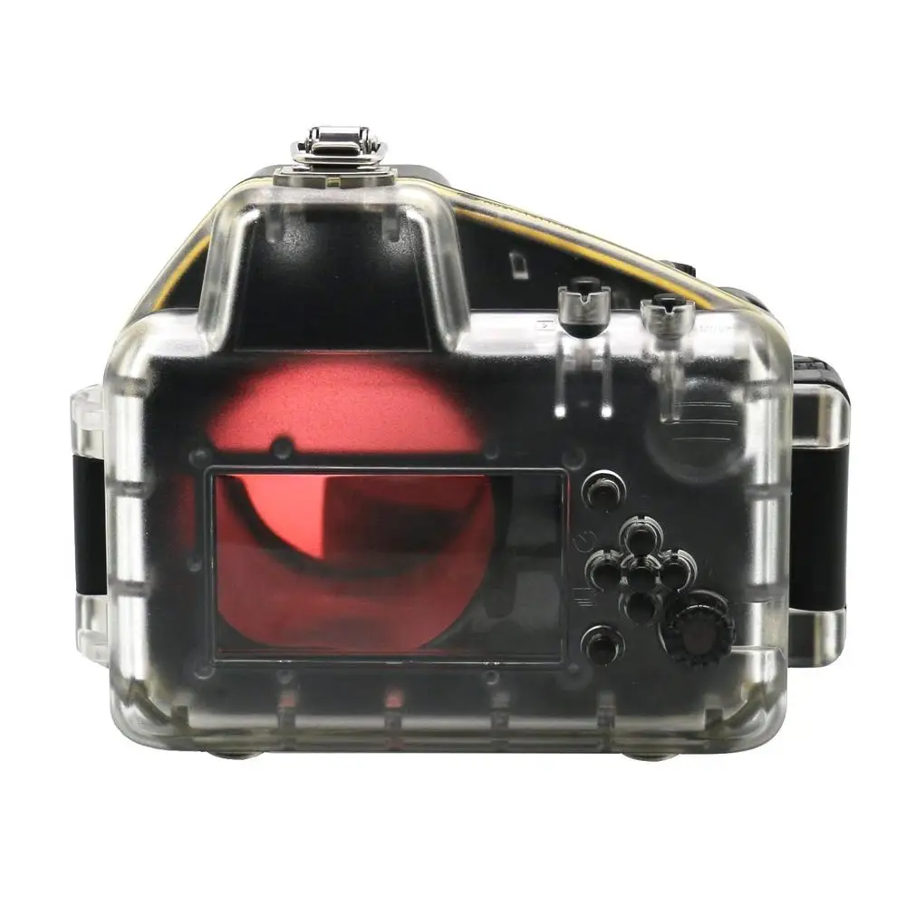 Водонепроницаемый корпус камеры Meikon 40 м/130 футов для Sony NEX 5N с объективом 18 55 мм