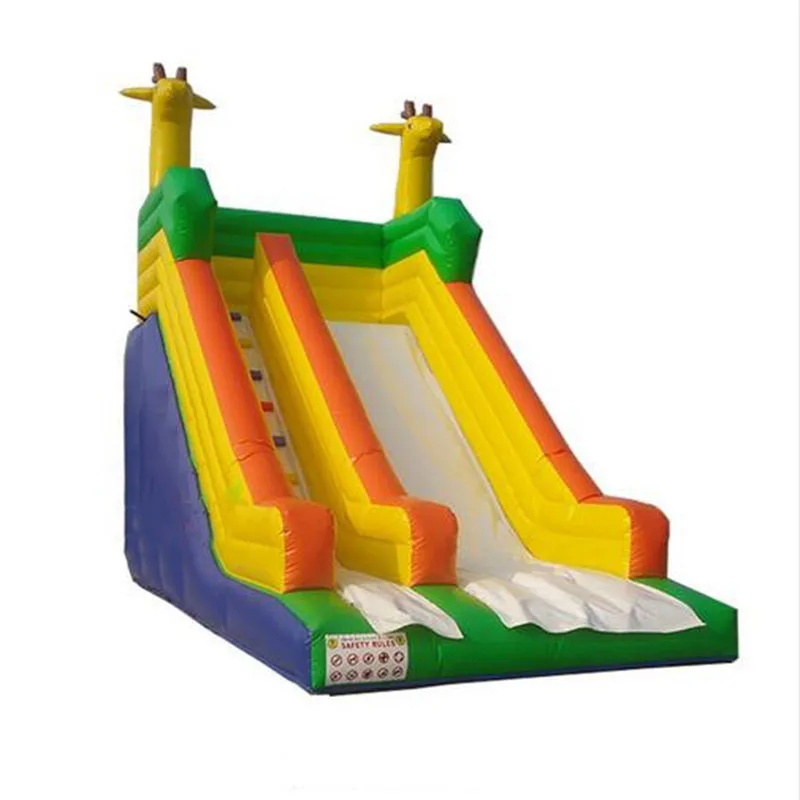 

Популярная надувная горка коммерческого класса для маленьких детей, Воздушная горка с батутом