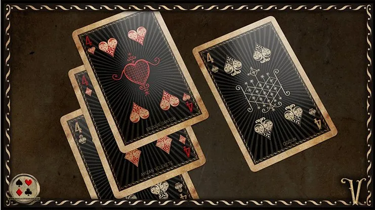 ITgimmick Voodoo игральные карты покер|Волшебные фокусы| |