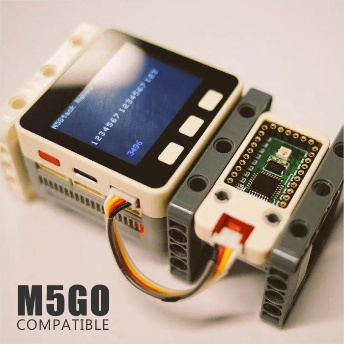 M5Stack официальный музыкальный блок MEGA328P внутри 16 Ключ фрукты Paino с RGB светодиодный